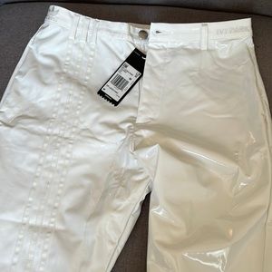 Adidas ivy park latex pants (medium) with tag